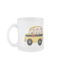 School Bus with Kids T-shirts and Gifts Coffee Mugs