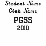 School Club Shirt embroidered shirts