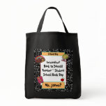 School Collection Teacher Student Book Tote Bag