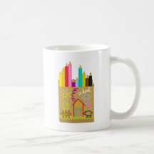 'School' Crayons Mugs
