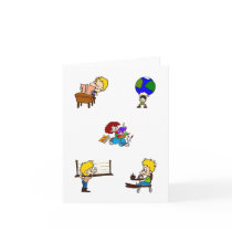 School Days Notecards