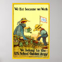 School Garden Army - Print