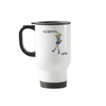 School Girl Travel/Commuter Mug