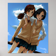 School Girls 8" x 10" Matte Posters