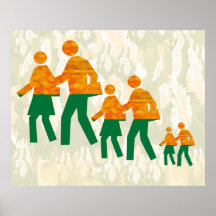 School Graphics :  Walk n Grow Together Print