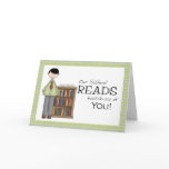 School Librarian Thank You Card