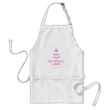 School Lunch Lady Loves Nutrition Apron