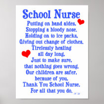 School Nurse Poster
