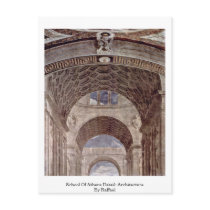 School Of Athens Detail: Architecture By Raffael Postcards