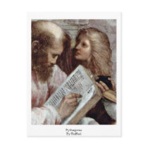 School Of Athens Detail: Pythagoras By Raffael Post Cards