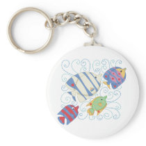 School of Fish T-shirts and Gifts keychains