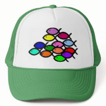 School of Rainbow Fish Symbols