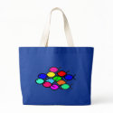 School of Rainbow Fish Symbols bags
