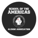 school of the americas2 stickers