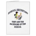SCHOOL SECRETARY CARDS