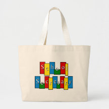 School Secretary Tote Bag