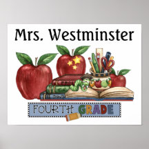 School - Teacher - SRF Poster
