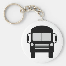 schoolbus icon keychains
