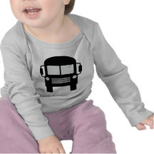schoolbus icon tee shirt