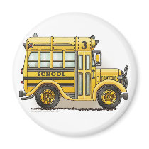 Schoolbus Magnets