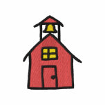 Schoolhouse embroidered shirts