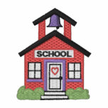 Schoolhouse embroidered shirts