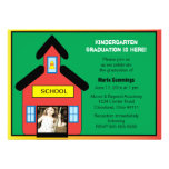 Schoolhouse Graduation Invitation