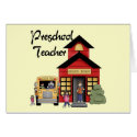 Schoolhouse Preschool Teacher Tshirts and Gifts cards
