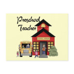 Schoolhouse Preschool Teacher Tshirts and Gifts