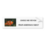Schools are for FISH bumper sticker bumper stickers