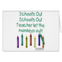 Schools Out cards