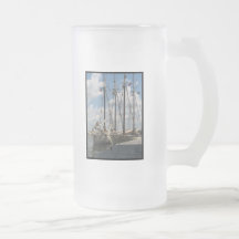 Schooner Frosted Beer Mug