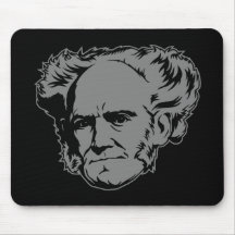 Schopenhauer Portrait Mouse Pad