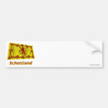 Schottland Fliegende Löwenflagge mit Namen Bumper Stickers