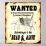Schrodinger's Cat "Wanted" Poster