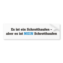 Schrotthaufen Autosticker