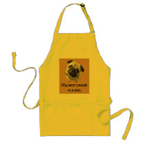 Schürze "Mops"