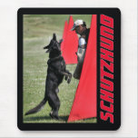 Schutzhund German Shepherd Dog Mousepad mousepads