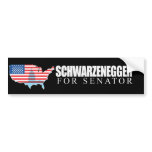 Schwarzenegger for Senator 2010 Bumper Sticker