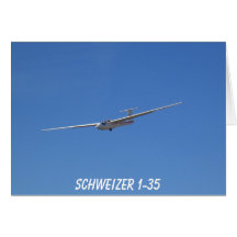 Schweizer 1-35 glider card