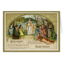 Schweppes Table Waters Cards