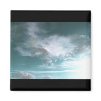 Sci-Fi Atmosphere Mouse Pad Fridge Magnet