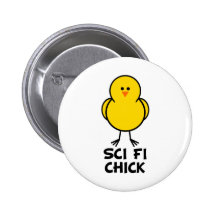 Sci Fi Chick Button