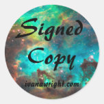 Sci Fi Signed Copy with URL Stickers