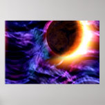 Sci-Fi Space Scene Print