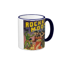 Sci Fi Vintage Comic Book Cover Art Coffee Mug