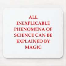 SCIENCE and magic Mouse Pad