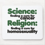 Science and Religion Mousepad
