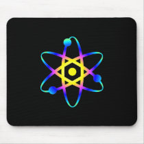 science atom mouse pad
