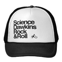 Science dawkins rock & roll trucker hat